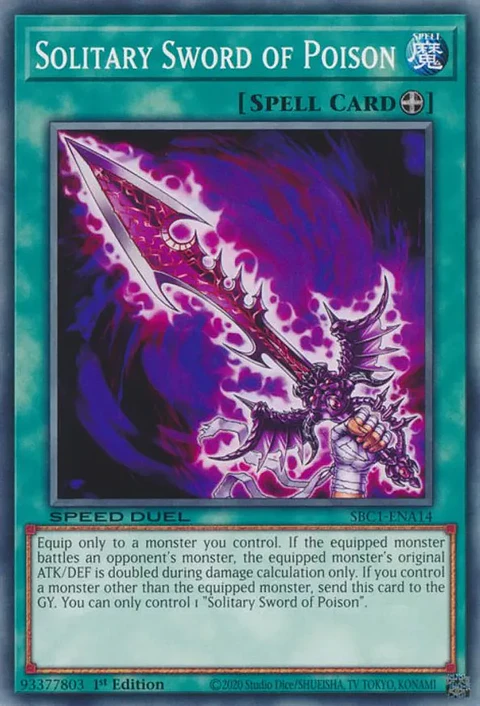 Solitary Sword of Poison - SBC1-ENA14 - Common