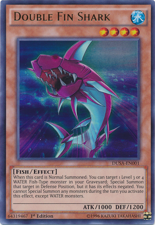 Double Fin Shark - DUSA-EN001 - Ultra Rare  1