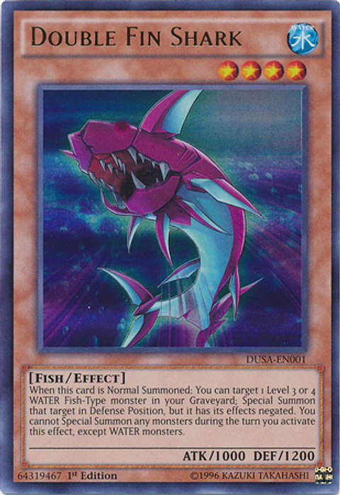 Double Fin Shark - DUSA-EN001 - Ultra Rare 