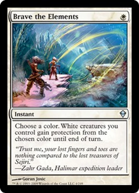 Brave the Elements- ZDK - U 
