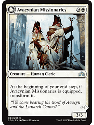 Avacynian Missionaries - Lunarch Inquisitors - SOI - U