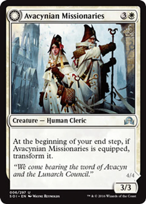 Avacynian Missionaries - Lunarch Inquisitors - SOI - U
