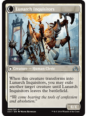 Avacynian Missionaries - Lunarch Inquisitors - SOI - U