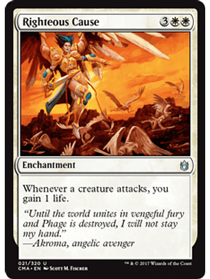 Righteous Cause - CMA - U 