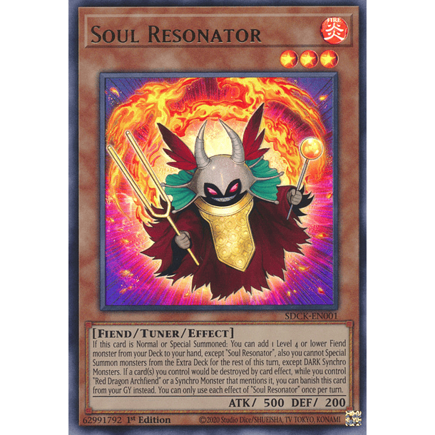 Soul Resonator - SDCK-EN001 - Ultra Rare