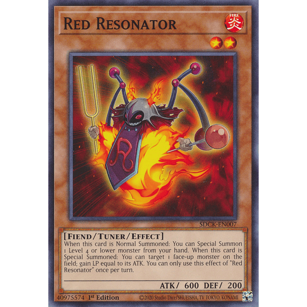 Red Resonator - SDCK-EN007 - Common 