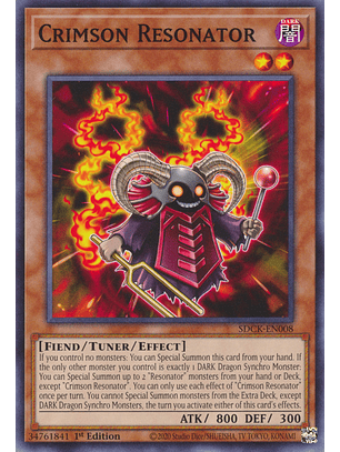 Crimson Resonator - SDCK-EN008 - Common 