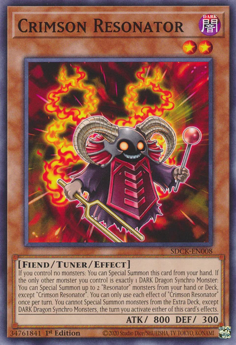 Crimson Resonator - SDCK-EN008 - Common 