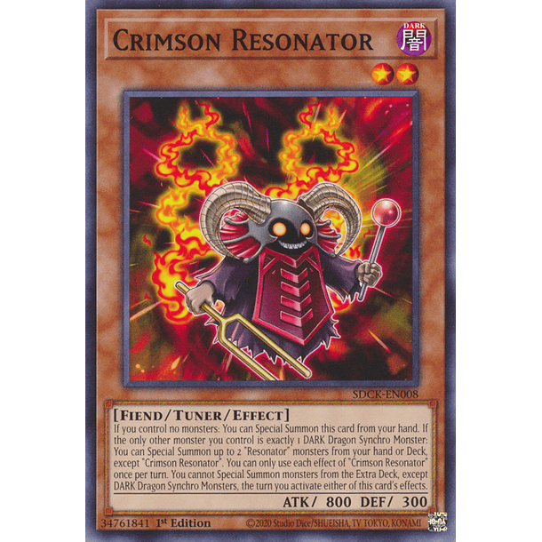 Crimson Resonator - SDCK-EN008 - Common 