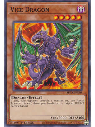 Vice Dragon - SDCK-EN009 - Common 