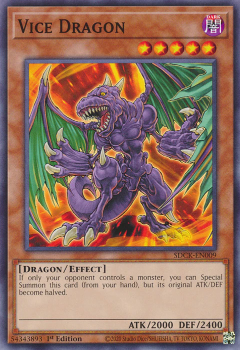 Vice Dragon - SDCK-EN009 - Common 