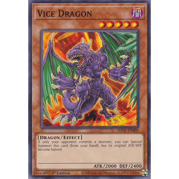 Vice Dragon - SDCK-EN009 - Common 