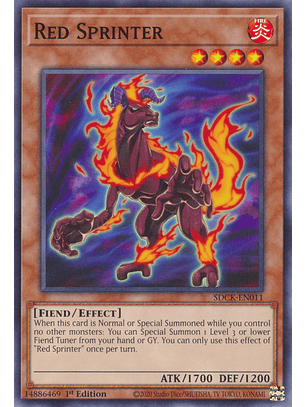 Red Sprinter - SDCK-EN011 - Common 