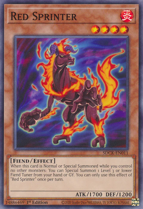 Red Sprinter - SDCK-EN011 - Common 
