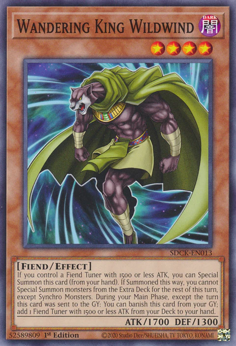 Wandering King Wildwind - SDCK-EN013 - Common 
