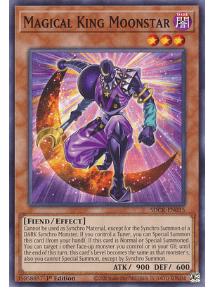 Magical King Moonstar - SDCK-EN015 - Common 