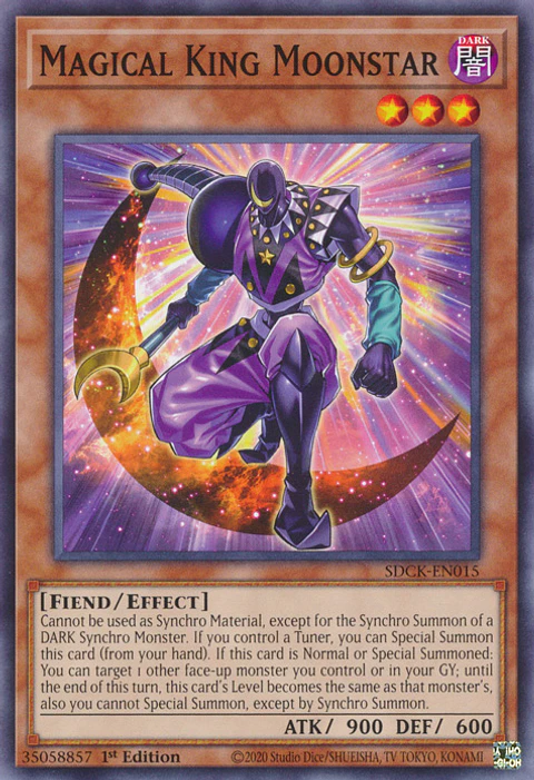 Magical King Moonstar - SDCK-EN015 - Common 