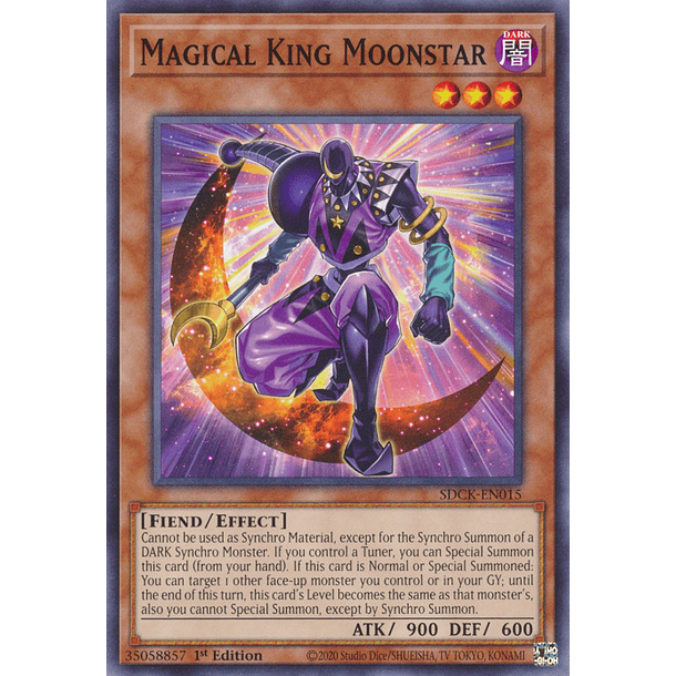 Magical King Moonstar - SDCK-EN015 - Common 
