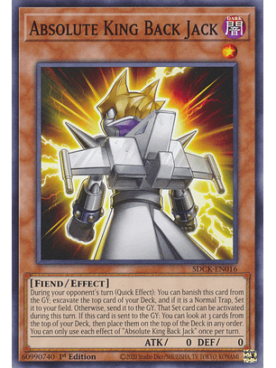 Absolute King Back Jack - SDCK-EN016 - Common 