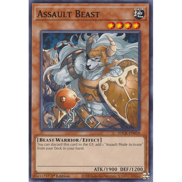 Assault Beast - SDCK-EN018 - Common 