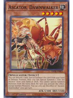 Ascator, Dawnwalker - SDCK-EN021 - Common 