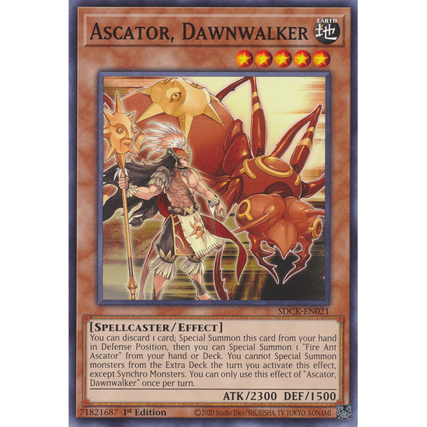 Ascator, Dawnwalker - SDCK-EN021 - Common 