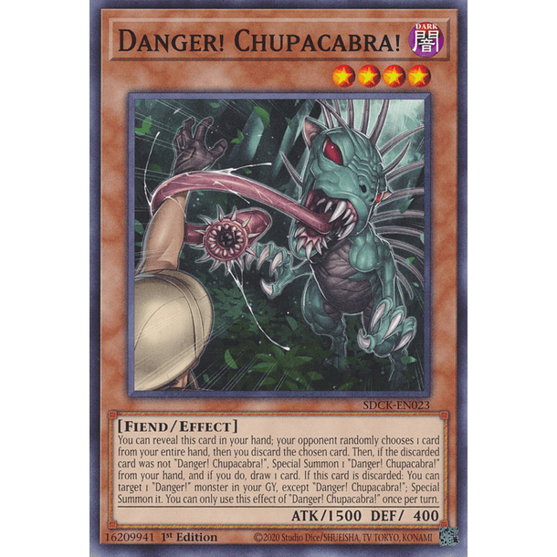 Danger! Chupacabra! - SDCK-EN023 - Common 