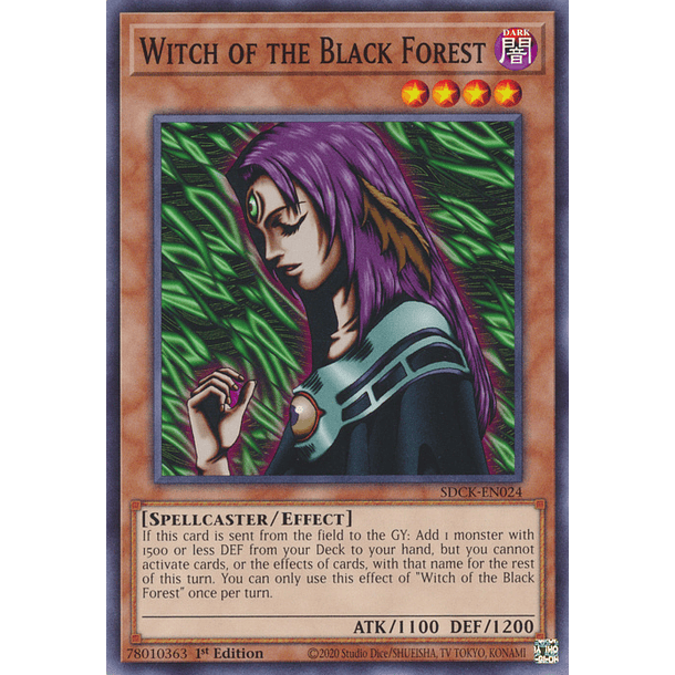 Witch of the Black Forest - SDCK-EN024 - Common 