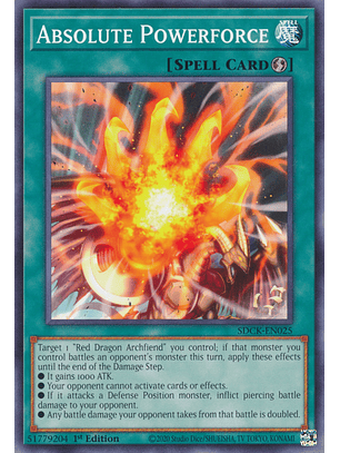 Absolute Powerforce - SDCK-EN025 - Common 