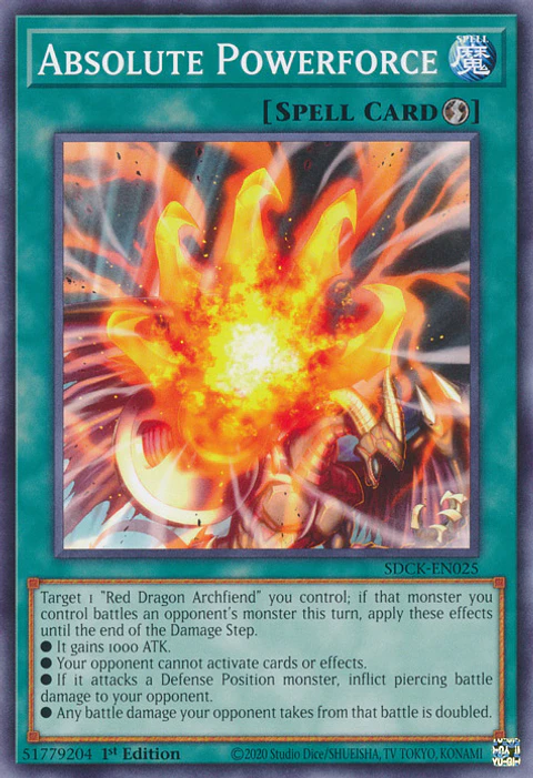 Absolute Powerforce - SDCK-EN025 - Common 
