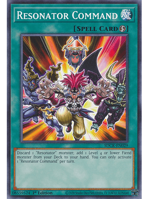 Resonator Command - SDCK-EN029 - Common 