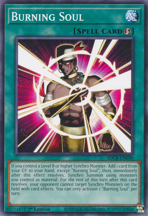 Burning Soul - SDCK-EN030 - Common 