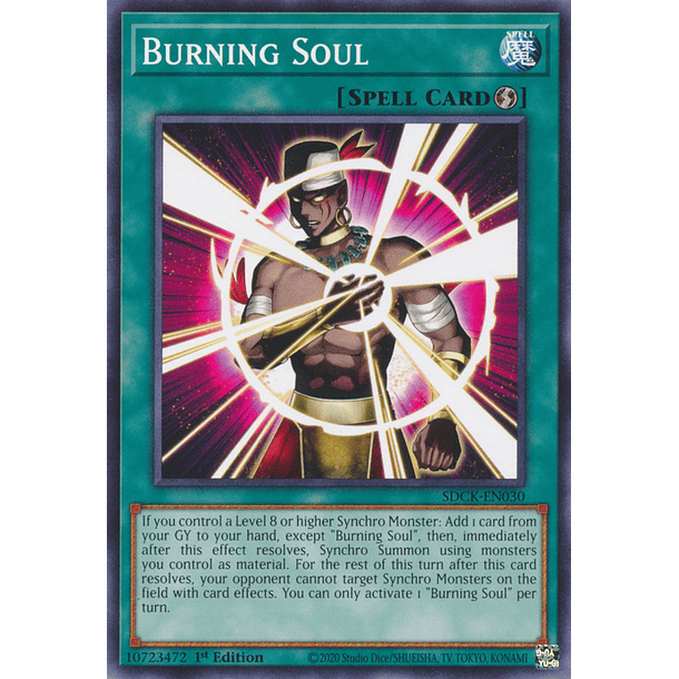 Burning Soul - SDCK-EN030 - Common 