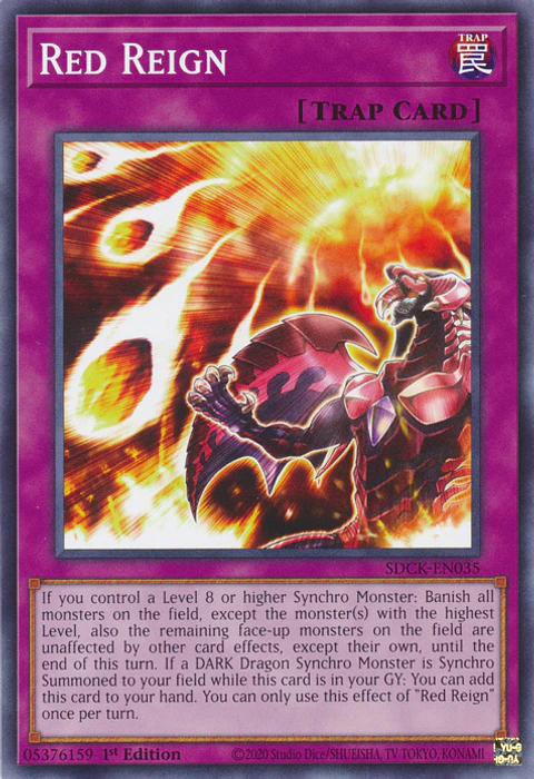 Red Reign - SDCK-EN035 - Common
