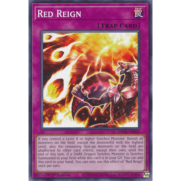 Red Reign - SDCK-EN035 - Common