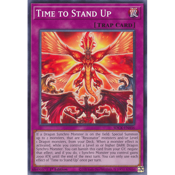 Time to Stand Up - SDCK-EN036 - Common 