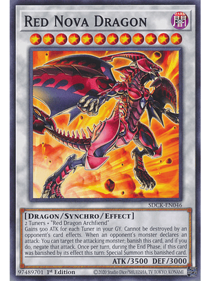 Red Nova Dragon - SDCK-EN046 - Common 