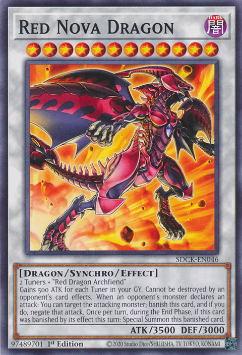 Red Nova Dragon - SDCK-EN046 - Common 
