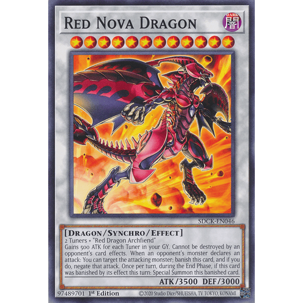 Red Nova Dragon - SDCK-EN046 - Common 