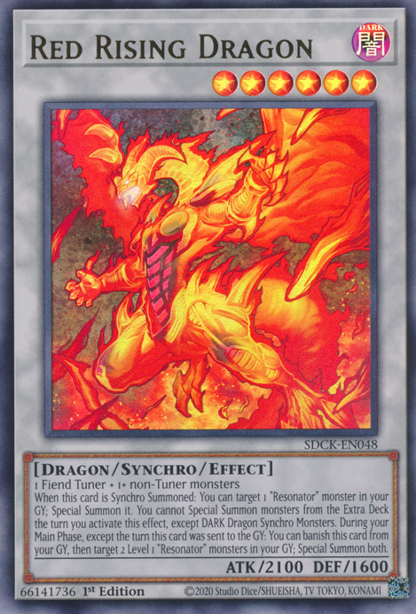 Red Rising Dragon - SDCK-EN048 - Ultra Rare 1