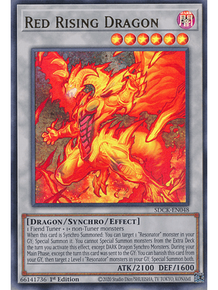 Red Rising Dragon - SDCK-EN048 - Ultra Rare