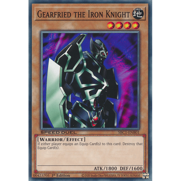 Gearfried the Iron Knight - SBC1-ENB01 - Common