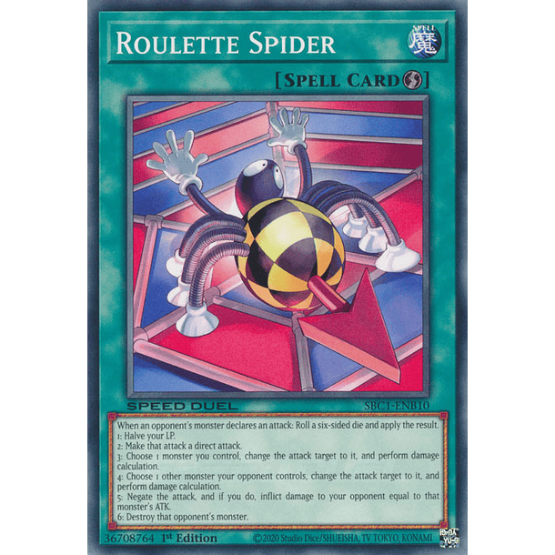 Roulette Spider - SBC1-ENB10 - Common