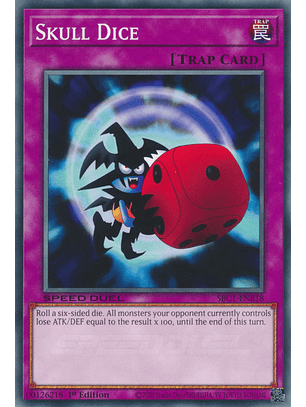 Skull Dice - SBC1-ENB18 - Common