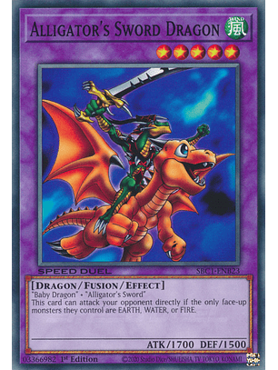 Alligator's Sword Dragon - SBC1-ENB23 - Common