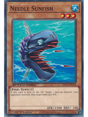 Needle Sunfish - SBC1-ENC04 - Common