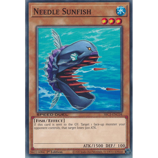 Needle Sunfish - SBC1-ENC04 - Common