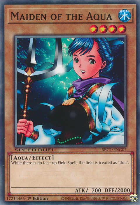 Maiden of the Aqua - SBC1-ENC07 - Common