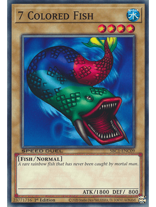 7 Colored Fish - SBC1-ENC09 - Common