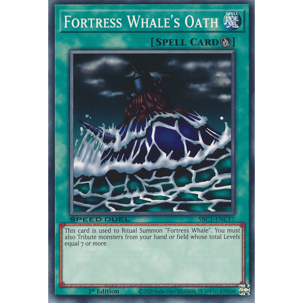 Fortress Whale's Oath - SBC1-ENC17 - Common